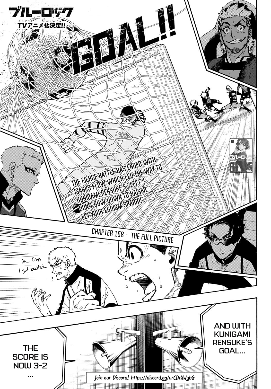 Blue Lock, Chapter 168 image 02